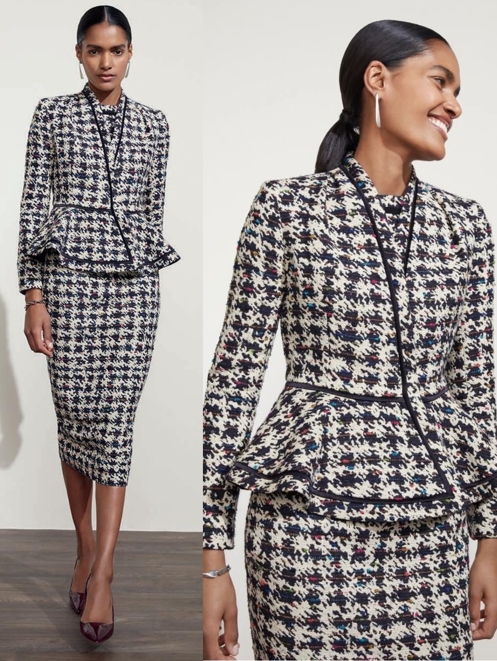 The Fold Corla Tweed Jacket
